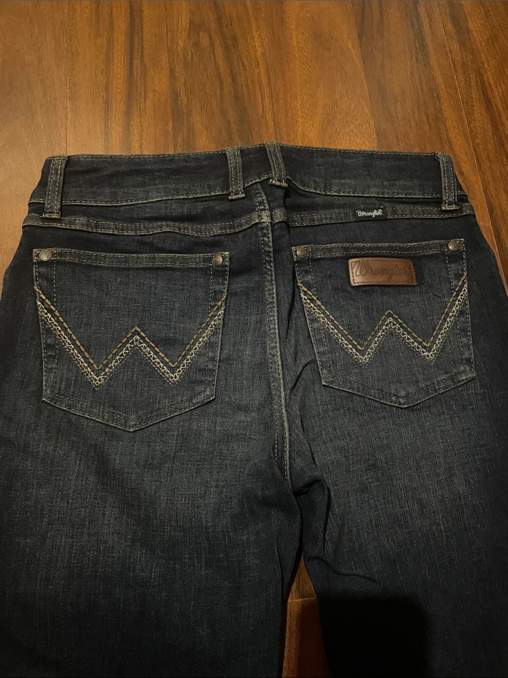 Wrangler Women's Boot Cut Jeans in Dark Wash - Picture 5 of 7